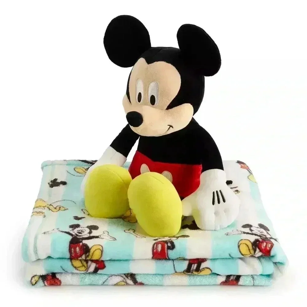 Disney's Mickey Mouse & Pluto Pillow Buddy & Throw Blanket Set - Picture 2 of 4